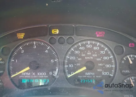 2000 Chevrolet Blazer Ls from USA, damaged, VIN 1GNCS13W5YK192360